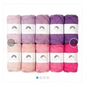 Two Hobbii 8/8 yarn pack